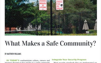 Article in CM Magazine – What Makes a Safe Community?